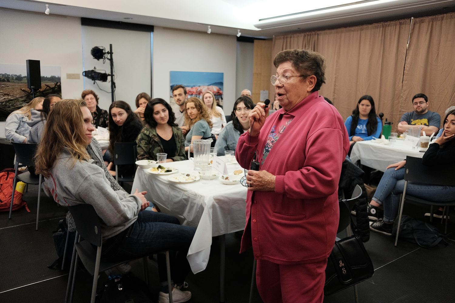 UCLA students learn history from Holocaust Survivors UCLA students learn history from Holocaust Survivors
